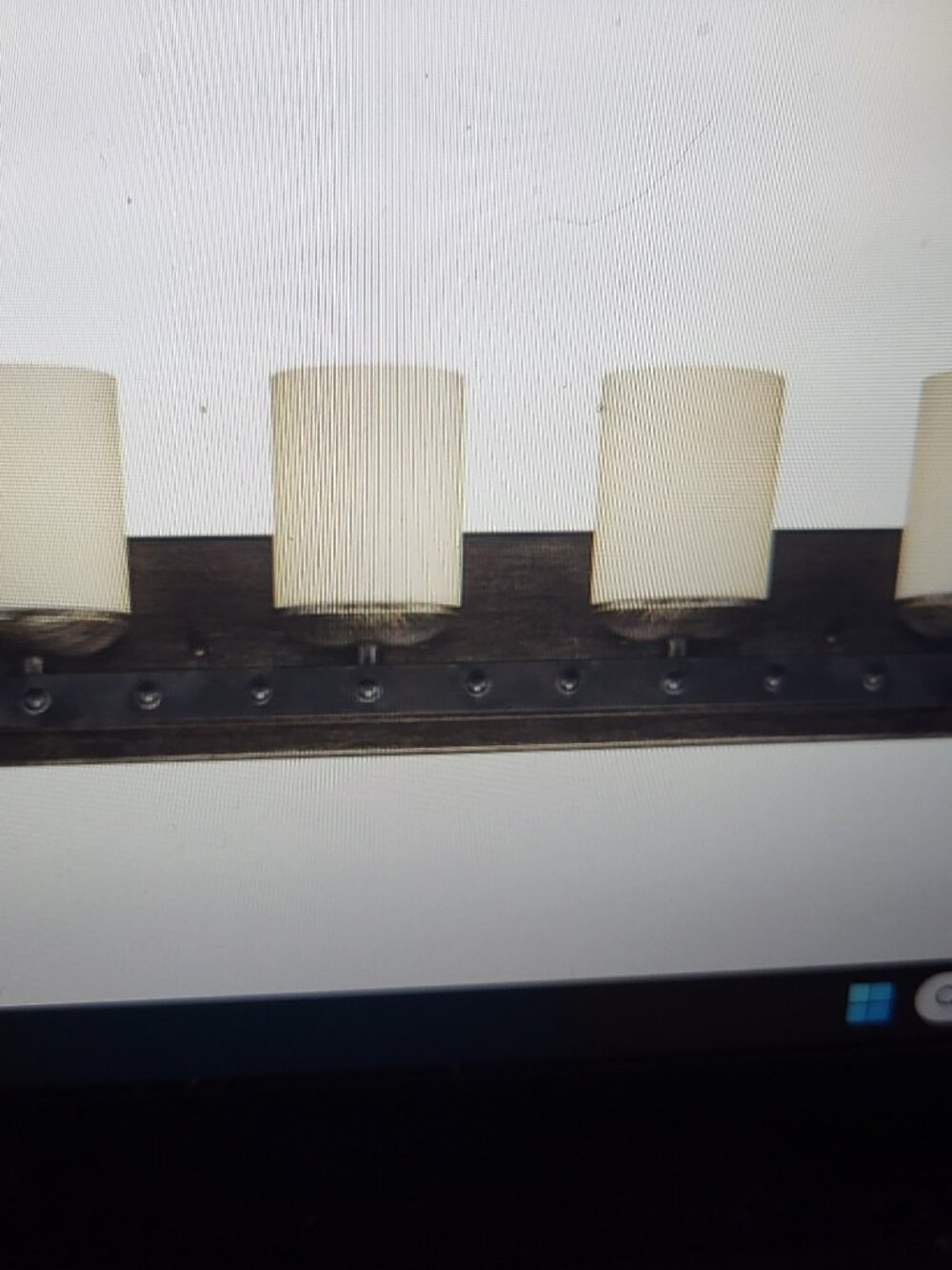 SAVOY HOUSE ALSACE 4 LIGHT RECLAIMED WOOD BATHROOM VANITY LIGHT BRAND NEW